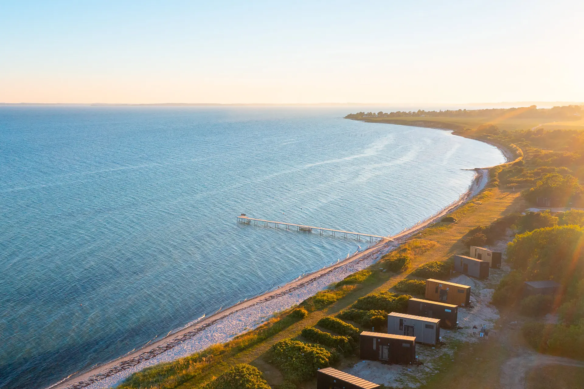 Tiny Seaside Kegnæs - moderne tiny house direkte ved Østersøens strand